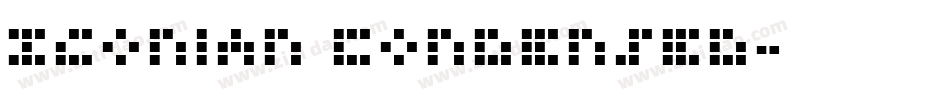 Iconian Condensed字体转换